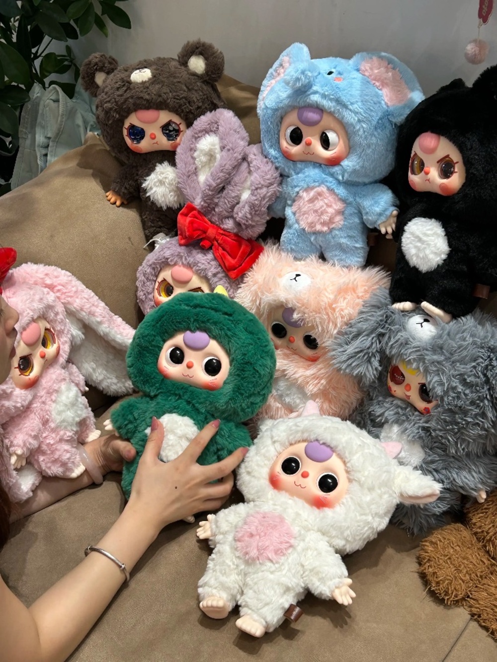 Baby Three 400% Big Plush Animal Series Blind Box(Babythree Official)